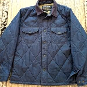 FILSON Hyder Quilted Jac-Shirt - Faded Navy Medium